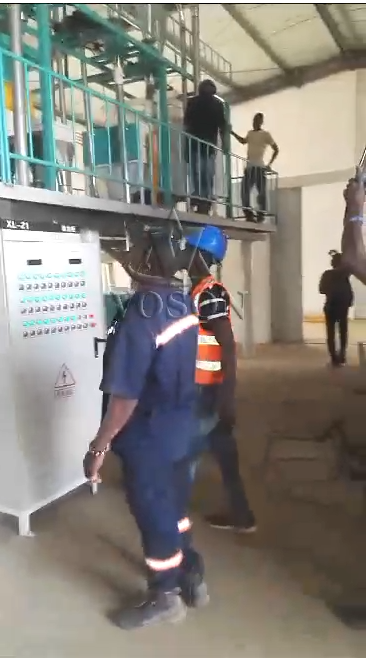 Equipamento de grãos de milho em Burkina Faso