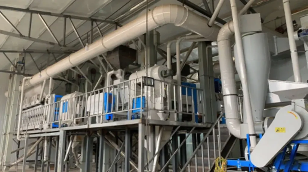 VOSON flocos de aveia industrial para produção de aveia em flocos