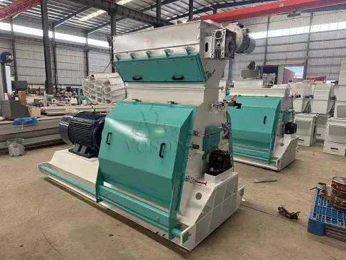 Máquina de moinho de martelo para processamento de farinha de trigo